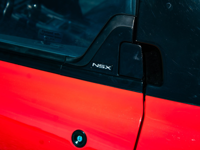 1994 Acura NSX in Formula Red over Black