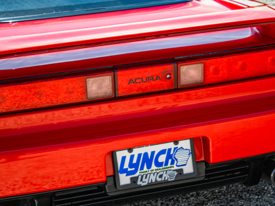 1994 Acura NSX in Formula Red over Black