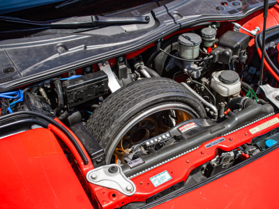 1994 Acura NSX in Formula Red over Black