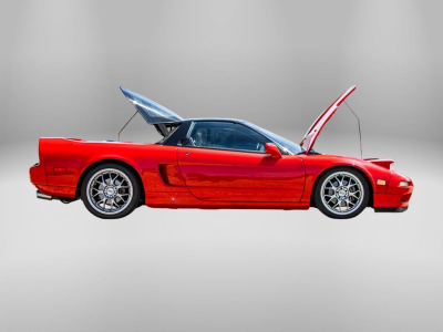 1994 Acura NSX in Formula Red over Black
