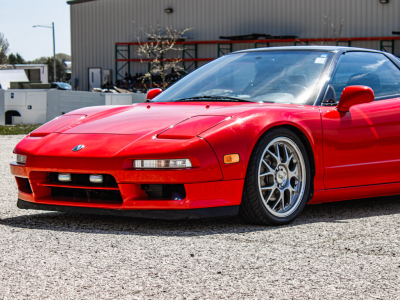 1994 Acura NSX in Formula Red over Black