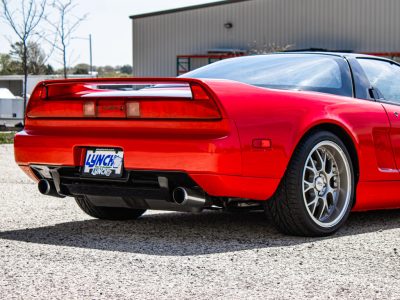 1994 Acura NSX in Formula Red over Black