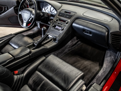 1994 Acura NSX in Formula Red over Black