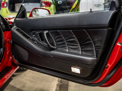1994 Acura NSX in Formula Red over Black