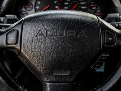 1994 Acura NSX in Formula Red over Black