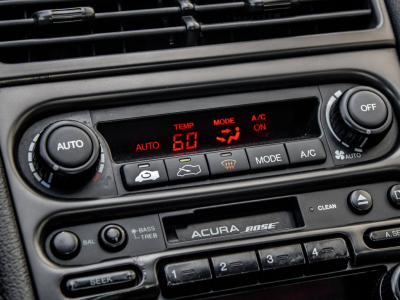 1994 Acura NSX in Formula Red over Black