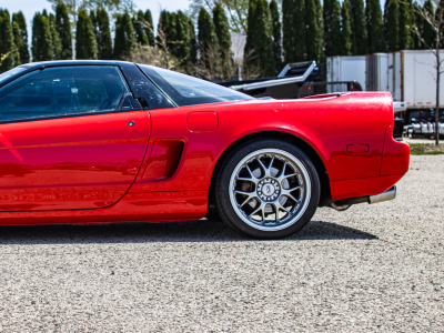 1994 Acura NSX in Formula Red over Black