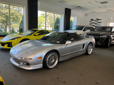 1993 Acura NSX in Sebring Silver over Black