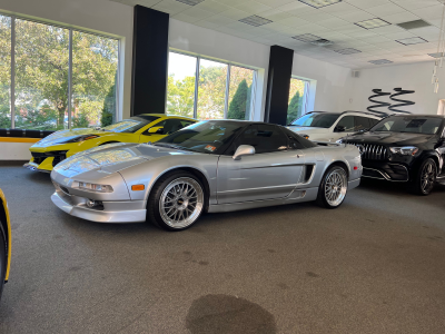 1993 Acura NSX in Sebring Silver over Black