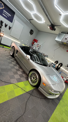 1993 Acura NSX in Sebring Silver over Black
