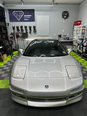 1993 Acura NSX in Sebring Silver over Black