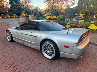 1993 Acura NSX in Sebring Silver over Black