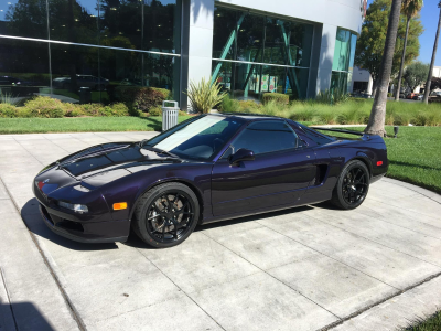 1995 Acura NSX in Purple over Black