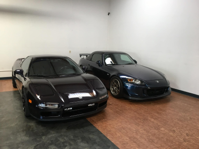 1995 Acura NSX in Purple over Black
