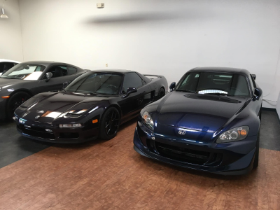 1995 Acura NSX in Purple over Black