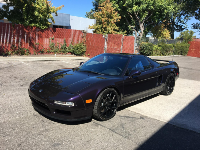 1995 Acura NSX in Purple over Black