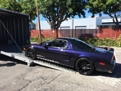 1995 Acura NSX in Purple over Black