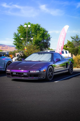 1995 Acura NSX in Purple over Black