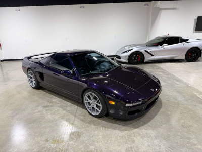 1995 Acura NSX in Purple over Black