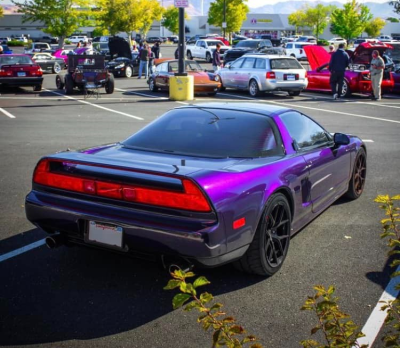 1995 Acura NSX in Purple over Black