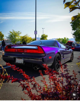 1995 Acura NSX in Purple over Black