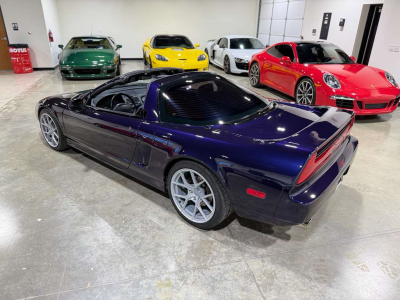 1995 Acura NSX in Purple over Black