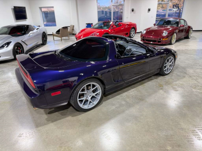 1995 Acura NSX in Purple over Black