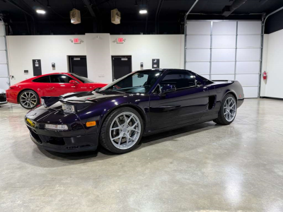 1995 Acura NSX in Purple over Black