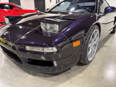 1995 Acura NSX in Purple over Black