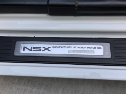 1993 Acura NSX in Grand Prix White over Black