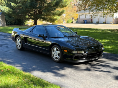 1991 Acura NSX in Berlina Black over Black