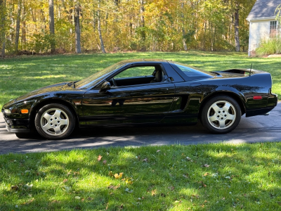 1991 Acura NSX in Berlina Black over Black