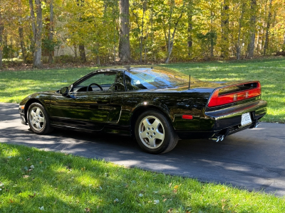 1991 Acura NSX in Berlina Black over Black