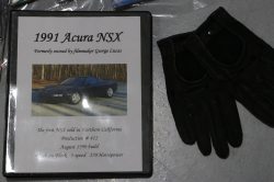 1991 Acura NSX in Berlina Black over Black
