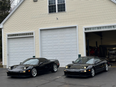 1991 Acura NSX in Berlina Black over Black
