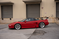 1993 Acura NSX in Formula Red over Black