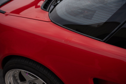 1993 Acura NSX in Formula Red over Black