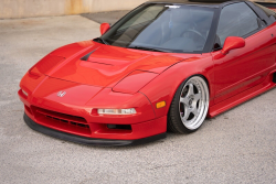 1993 Acura NSX in Formula Red over Black