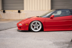 1993 Acura NSX in Formula Red over Black