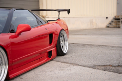 1993 Acura NSX in Formula Red over Black