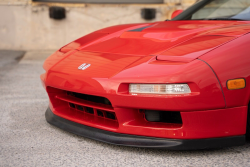 1993 Acura NSX in Formula Red over Black