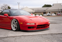 1993 Acura NSX in Formula Red over Black