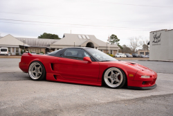 1993 Acura NSX in Formula Red over Black