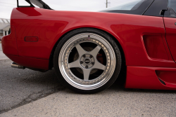 1993 Acura NSX in Formula Red over Black