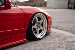 1993 Acura NSX in Formula Red over Black