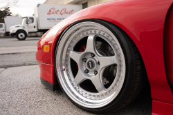 1993 Acura NSX in Formula Red over Black