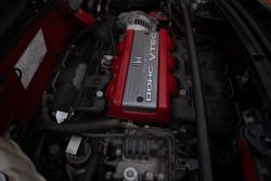 1993 Acura NSX in Formula Red over Black