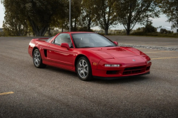 1995 Acura NSX in Formula Red over Black