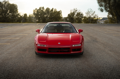 1995 Acura NSX in Formula Red over Black