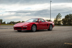 1995 Acura NSX in Formula Red over Black